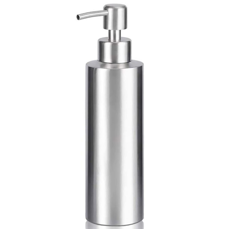 ARKTEK -Stainless Steel Countertop soap dispenser Rust Proof Liquid Hand soap dispenser, Premium Kitchen Pump for Liquid Bathroom Hand Dish Lotion (11.8 Oz / 350 ml) - Image 1
